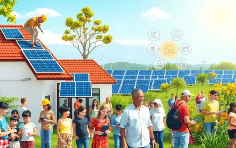 How can public perception of solar energy be improved to facilitate wider adoption