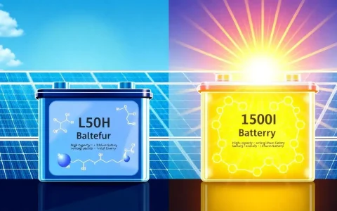 How do lithium-sulfur batteries compare to traditional lithium-ion batteries in solar energy applications