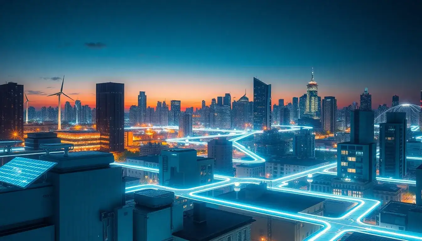 How do smart batteries optimize energy storage during peak demand hours