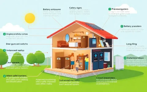 What safety features should I look for in a residential energy storage system