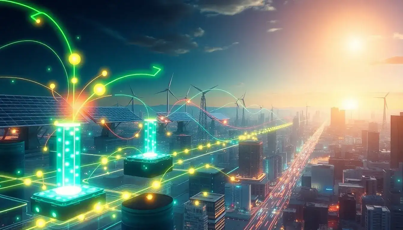 How do batteries help balance supply and demand in real-time