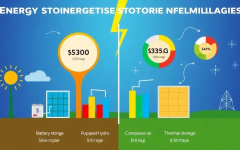 How does the cost of energy storage compare to other forms of energy storage