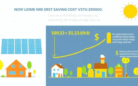 What are the cost savings associated with integrating solar and energy storage systems