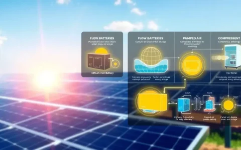 What are the most efficient energy storage solutions for solar systems
