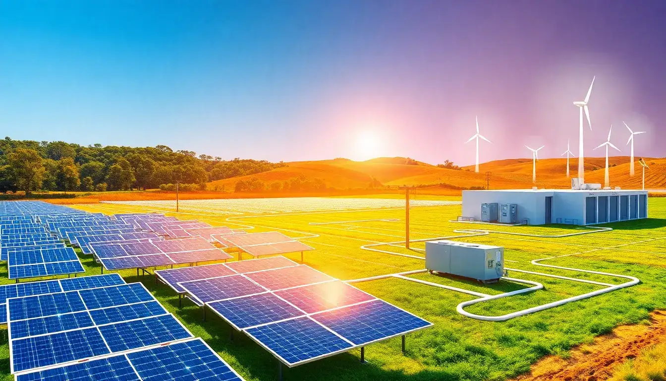 What are the cost-sharing benefits of co-locating solar and storage projects