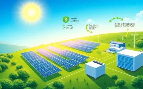 What are the main cost-saving benefits of co-locating solar and storage projects