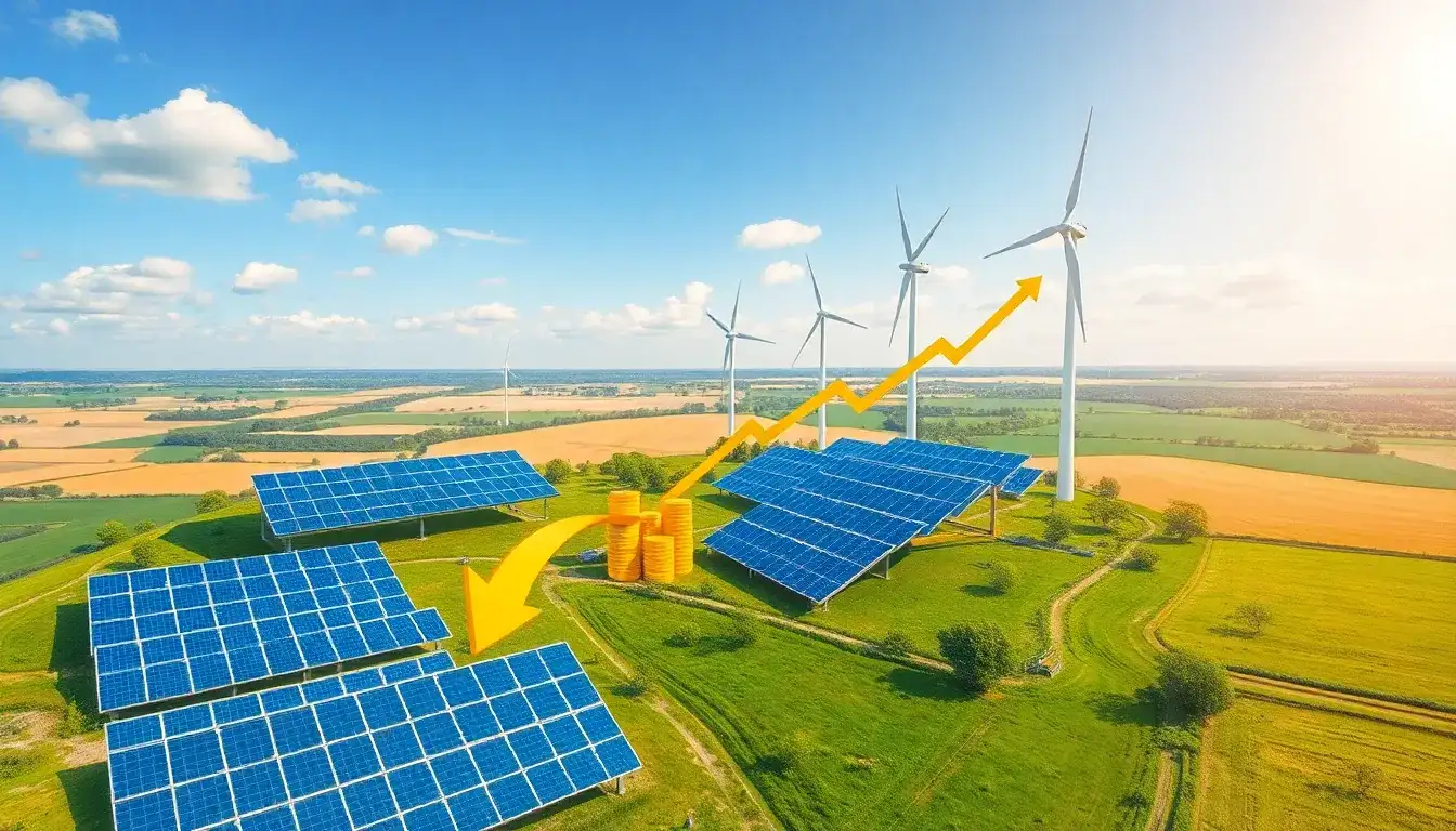 How does co-location impact the return on investment for renewable energy projects