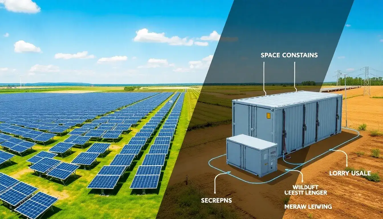 What challenges exist in co-locating solar and storage projects