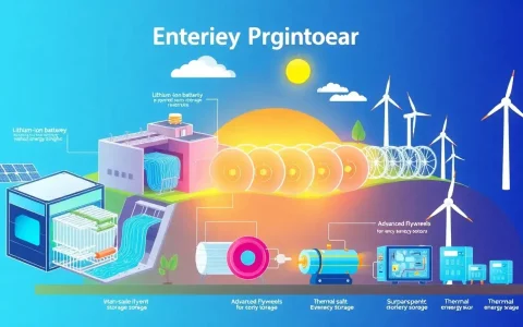 What are the main types of energy storage systems used today