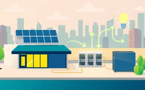 What role does energy storage play in reducing peak energy costs for businesses
