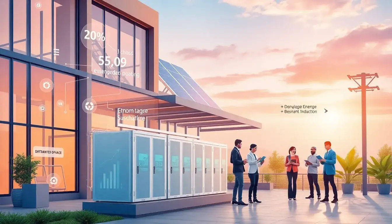 Can energy storage systems help businesses save money on demand charges