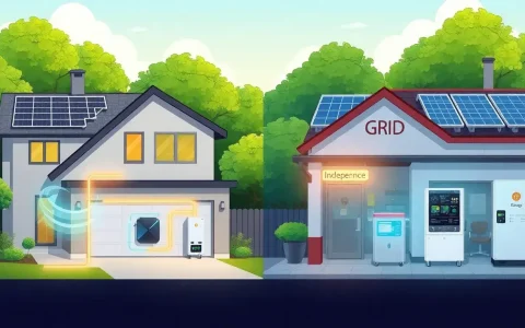 How do hybrid inverters enhance energy independence for homes and businesses