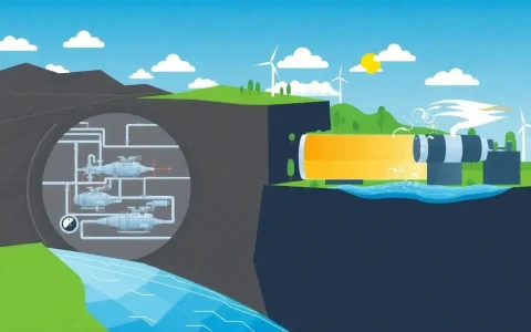 How does compressed air energy storage (CAES) work and what are its limitations