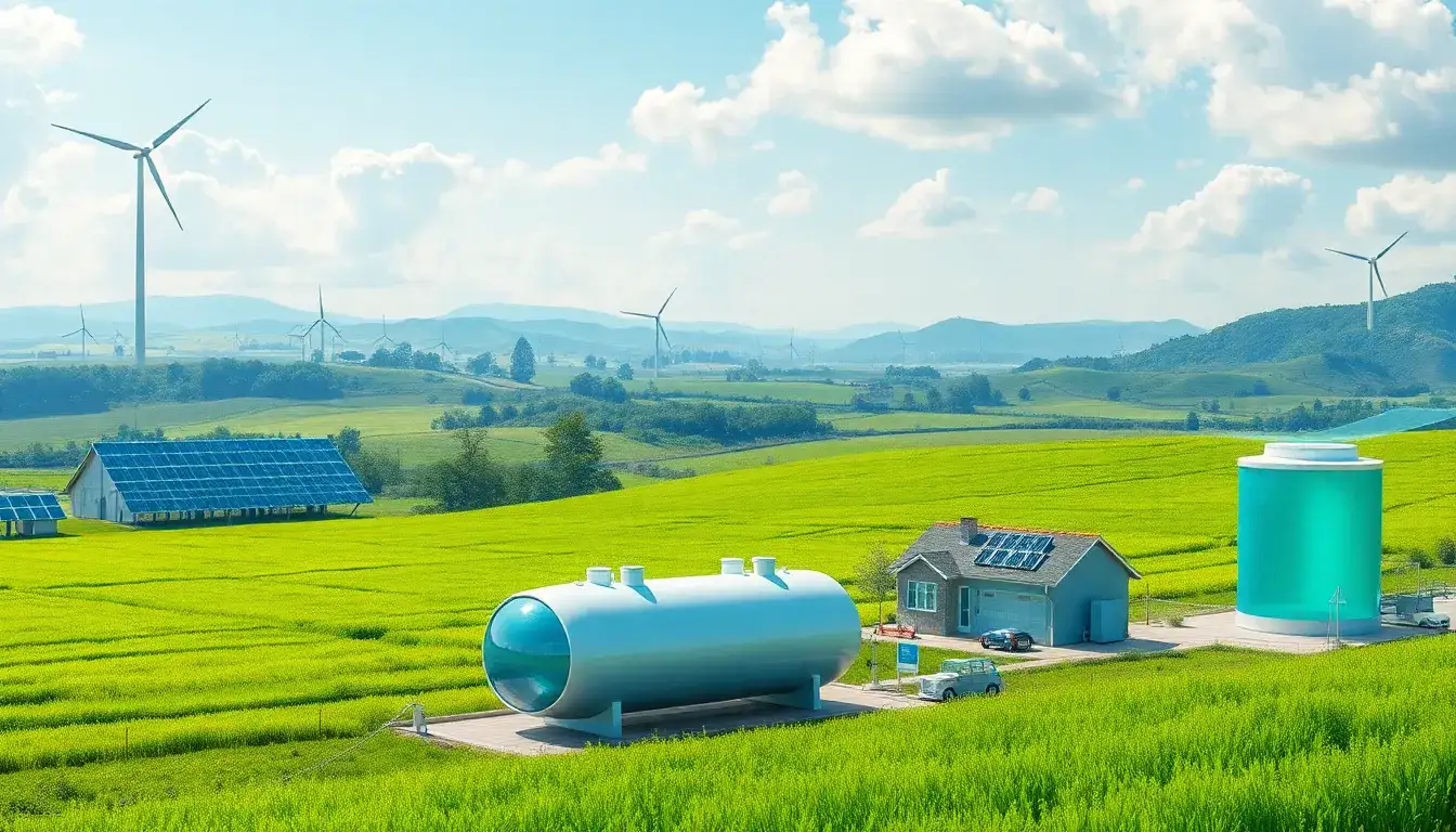 What role does green hydrogen play in the future of energy storage