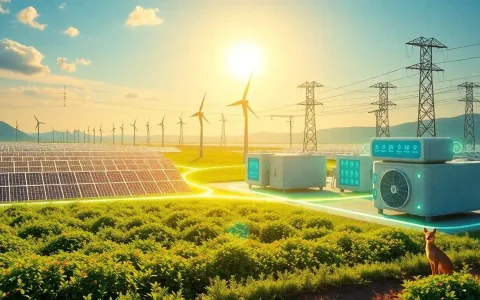 How does energy storage help stabilize the grid when solar power is intermittent