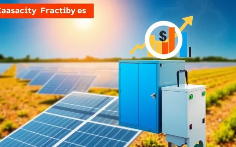 What role does the capacity factor play in the ROI of solar batteries