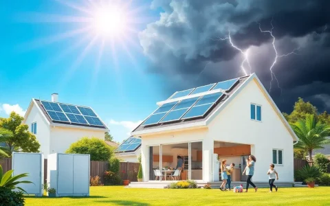 How does solar-plus-storage improve energy resilience during power outages