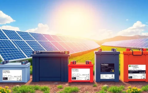 What types of battery storage are most commonly used with solar systems