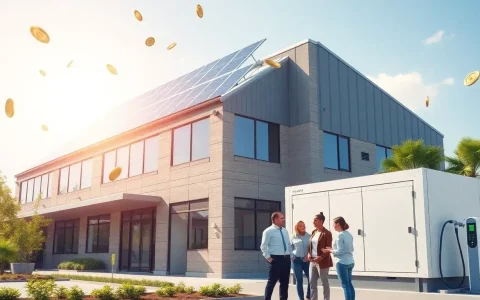What are the financial benefits of integrating solar-plus-storage systems for businesses