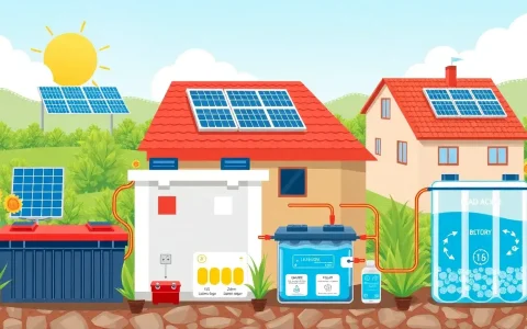 What are the different types of battery storage options available for solar systems