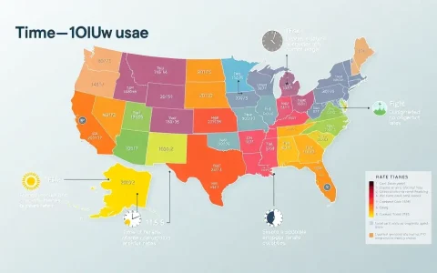 How do TOU rates vary by region