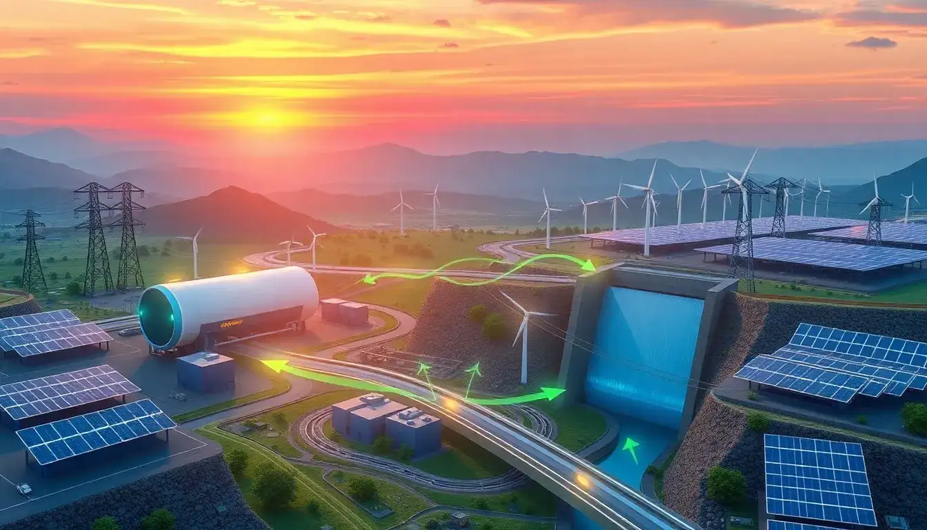 How does energy storage contribute to grid stability