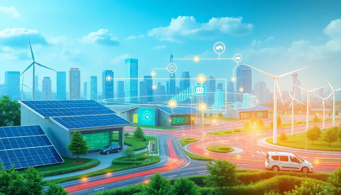 What role do smart grid technologies play in managing the intermittency of renewable energy sources