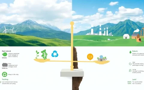 How do lithium-ion batteries compare to other energy storage technologies in terms of environmental impact