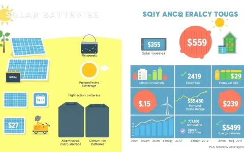 How do the costs of solar batteries compare to other energy storage options