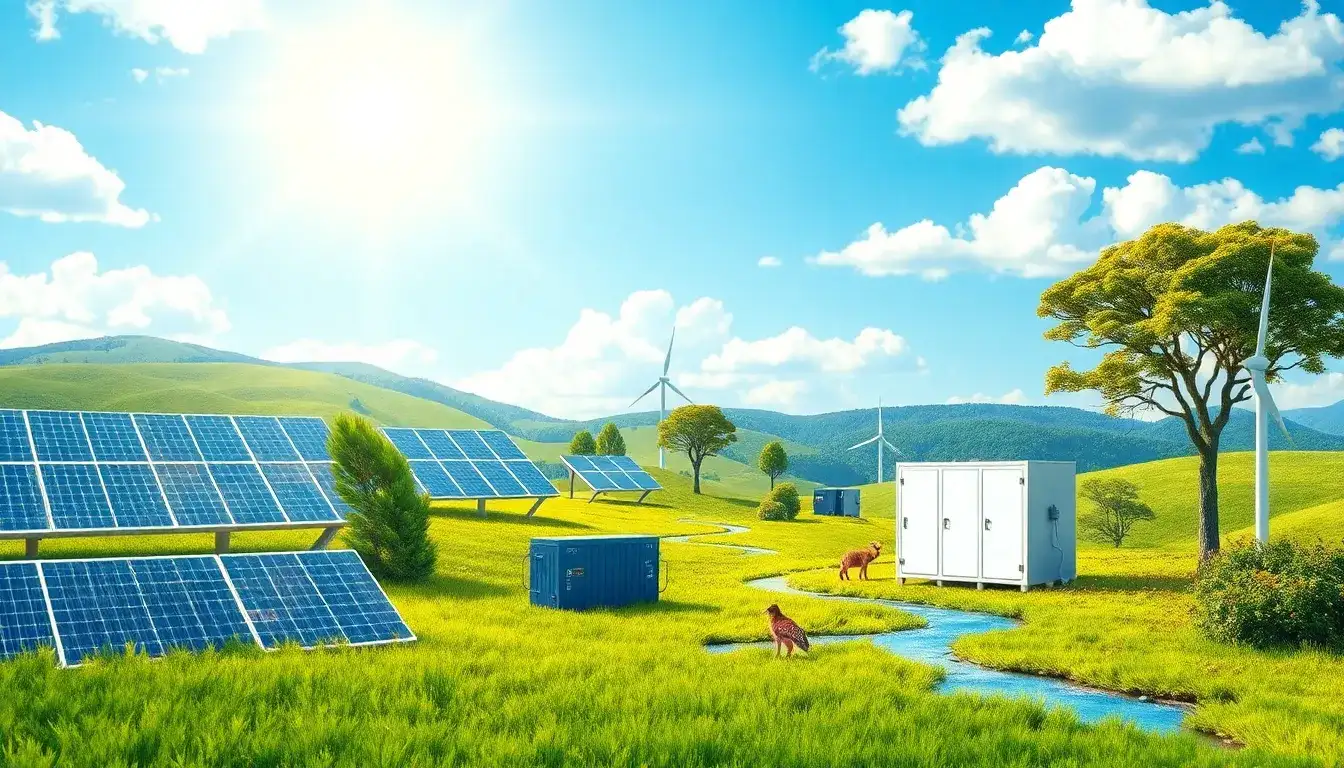 What are the environmental impacts of solar battery storage
