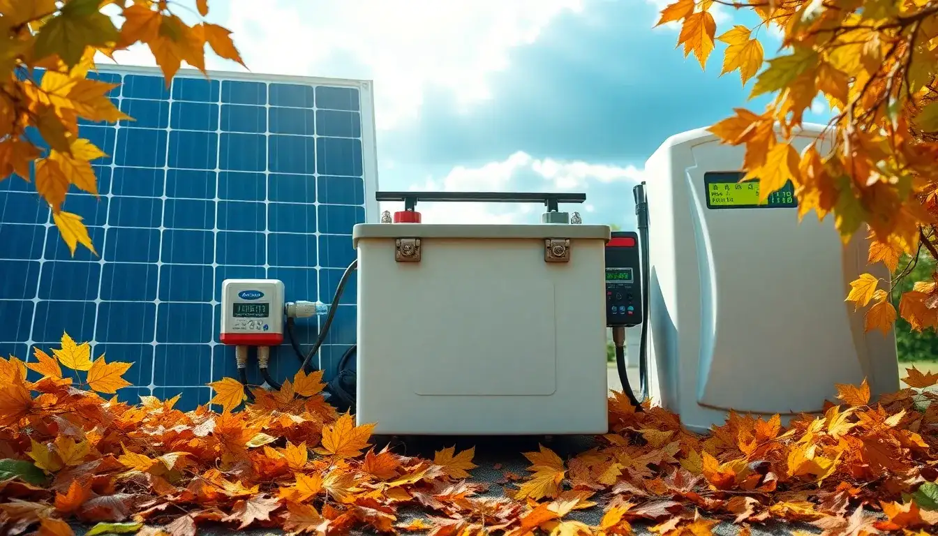 What are the signs that indicate a solar battery is nearing the end of its lifespan