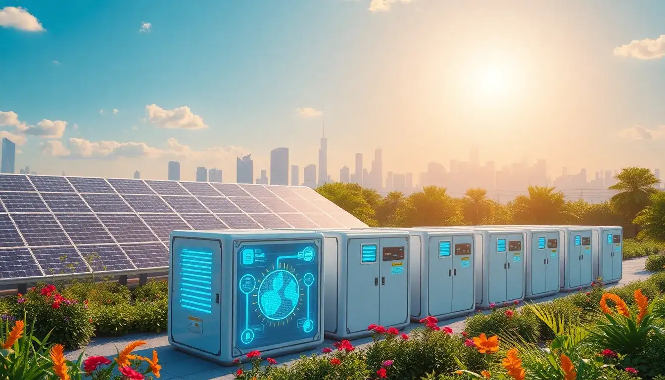 Are there any innovative technologies being developed to improve solar battery storage