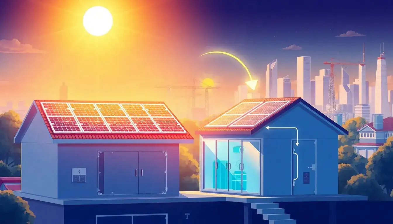 What are the benefits of integrating battery storage with solar panels