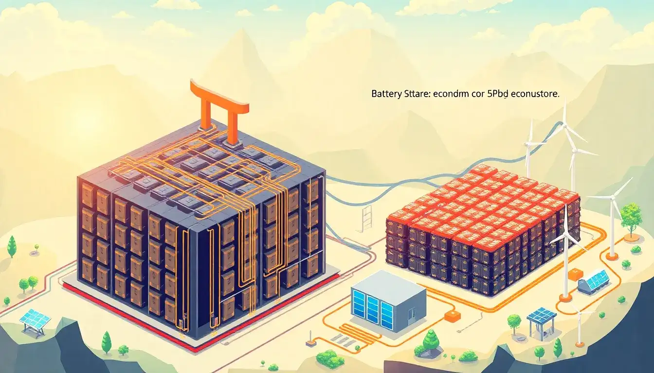 How do economies of scale impact the cost of battery storage