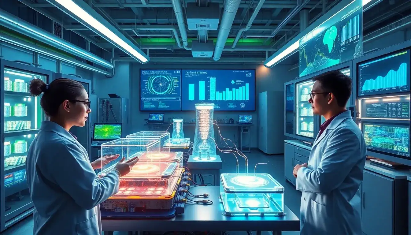 What advancements in battery storage technology are expected to emerge in the next decade