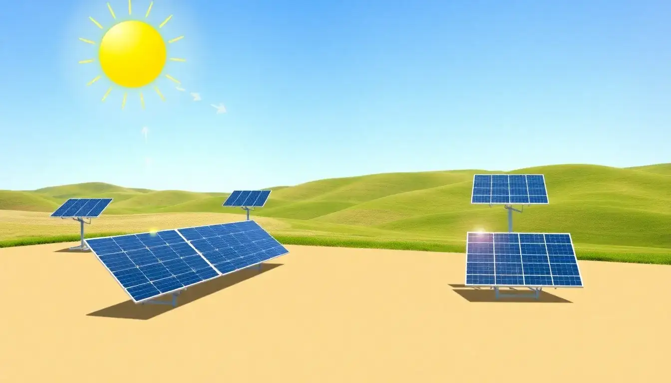 How do solar tracking systems improve the efficiency of solar panels