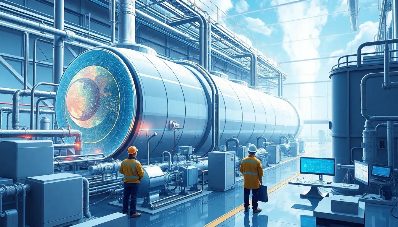 What are the potential challenges in scaling up liquid air energy storage