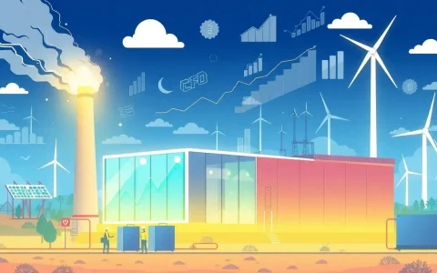 What are the potential economic benefits of using energy storage in fossil fuel power plants