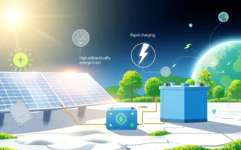 What are the main advantages of lithium-ion batteries for solar energy storage