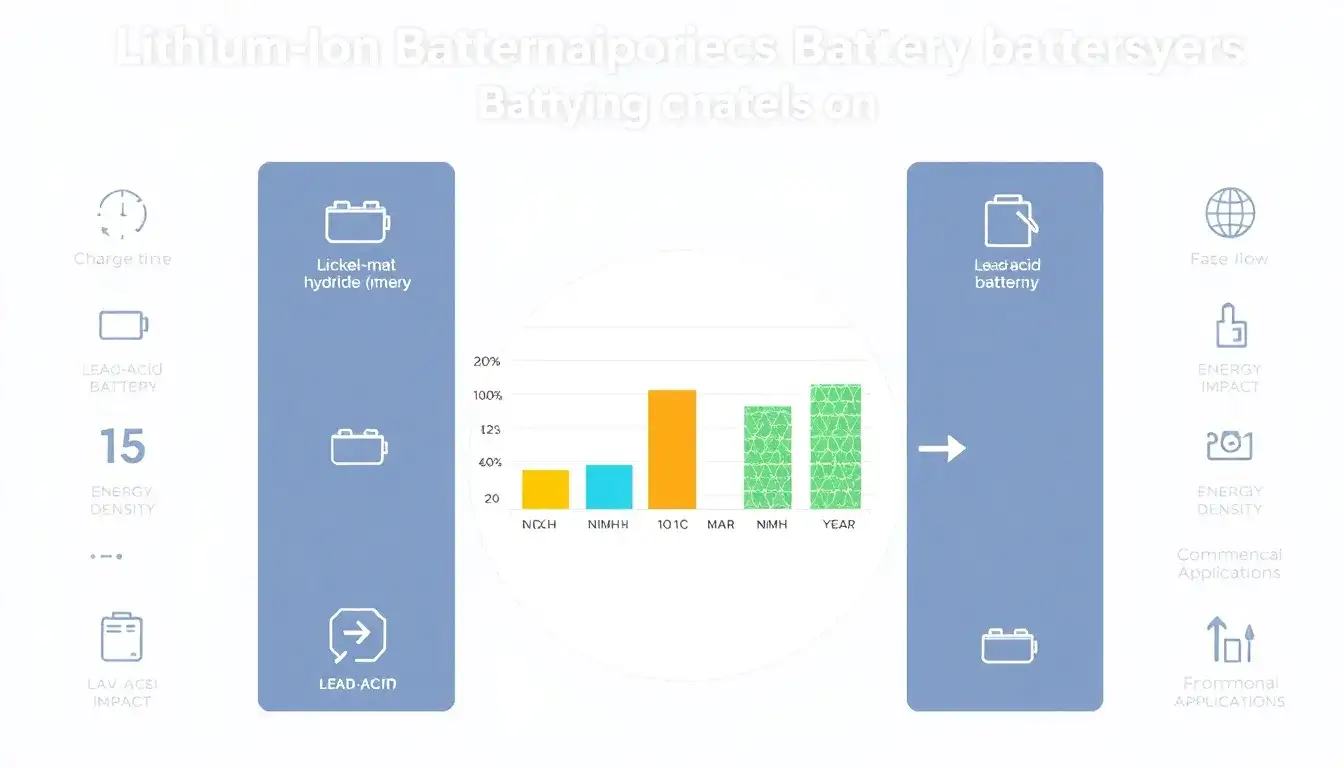 How do lithium-ion batteries compare to other battery types in terms of lifespan