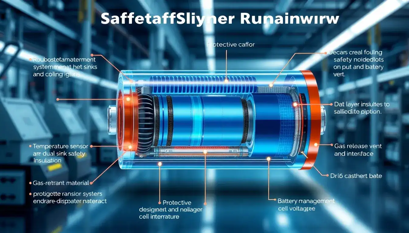What are the safety measures to prevent thermal runaway in lithium-ion batteries