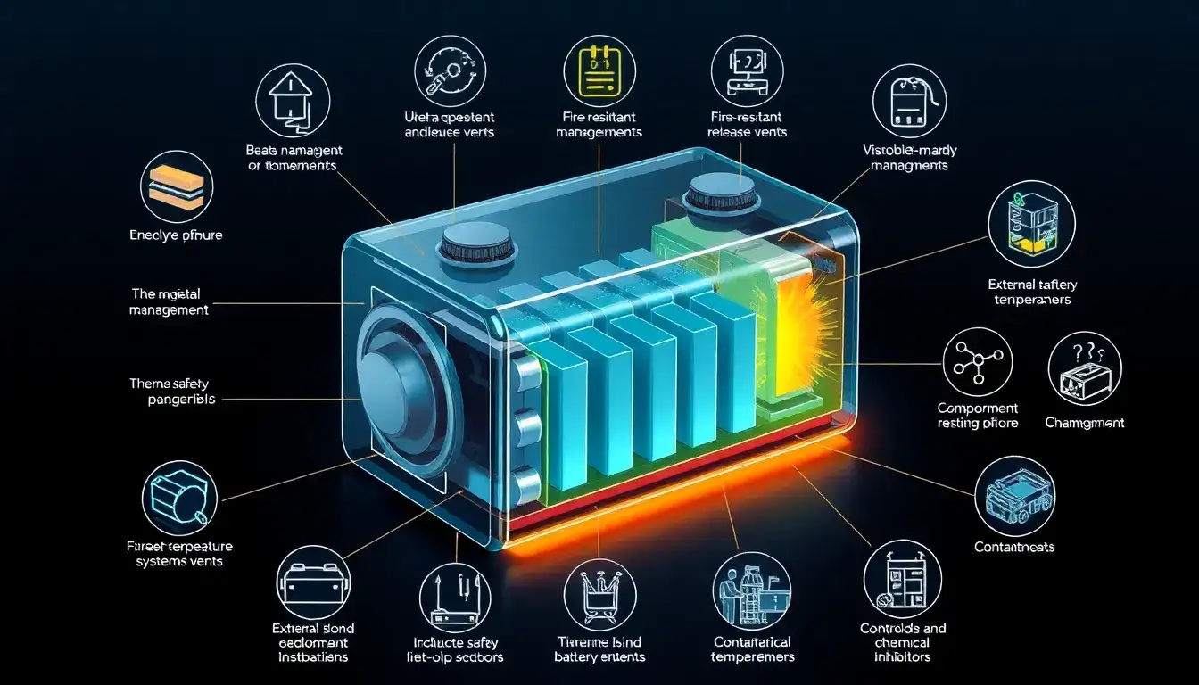 What safety measures are in place to prevent thermal runaway in lithium-ion batteries
