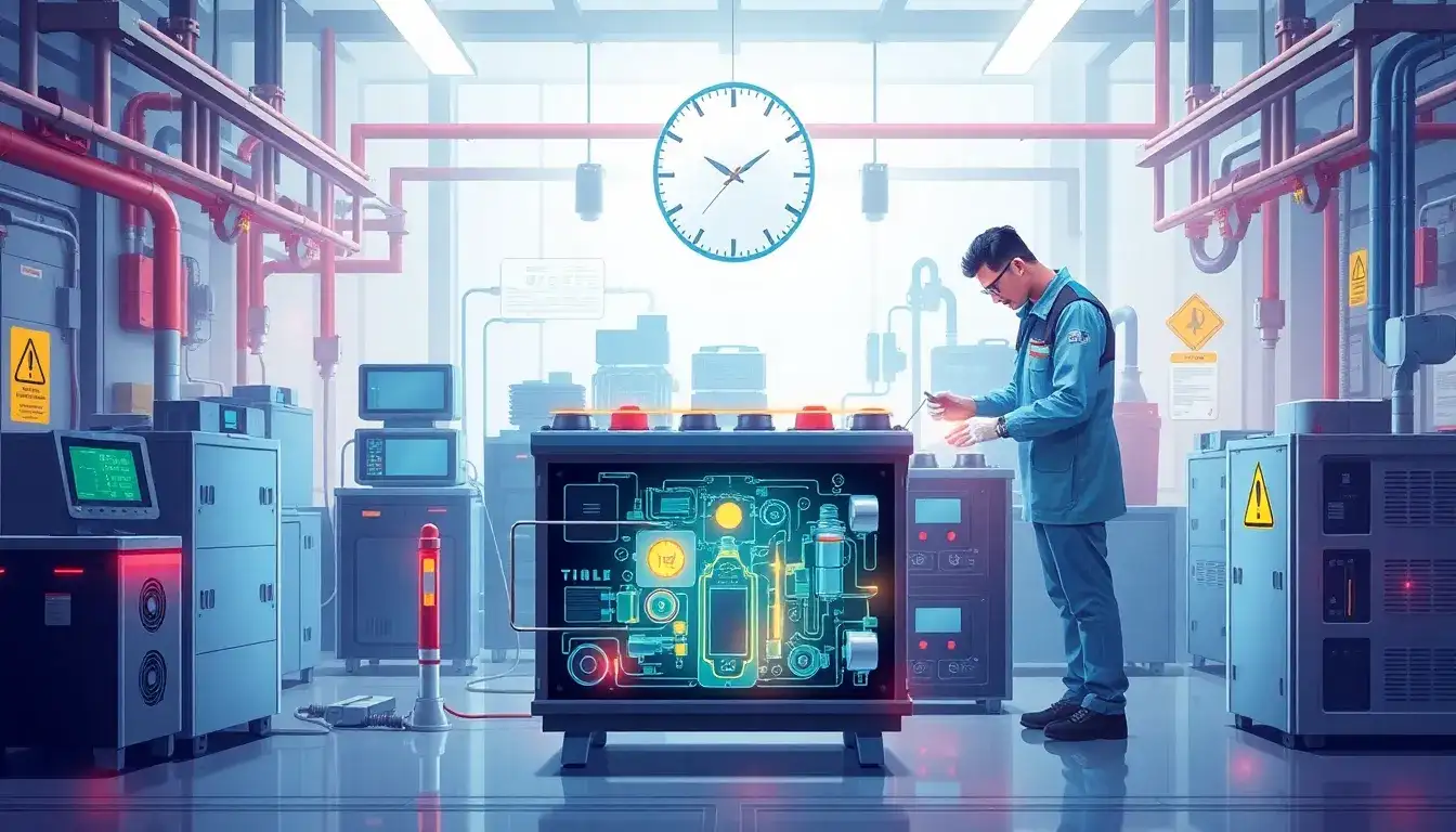 How often should preventative maintenance be performed on lithium-ion batteries to prevent thermal runaway