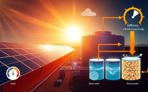 How does thermal energy storage improve the efficiency of solar systems