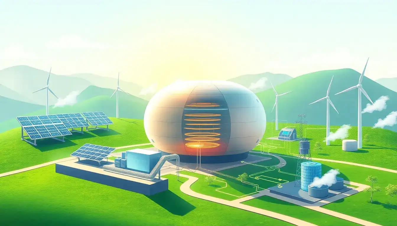 Can thermal energy storage be integrated with other renewable energy sources