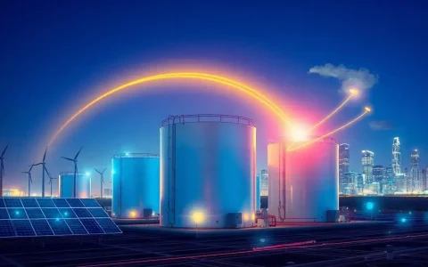 How does thermal energy storage improve grid resilience