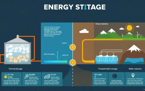 How does thermal energy storage compare to other energy storage methods