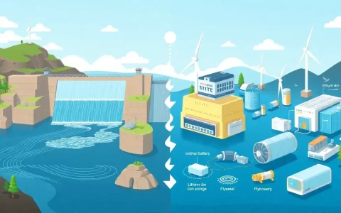 How does pumped hydro storage differ from other energy storage technologies