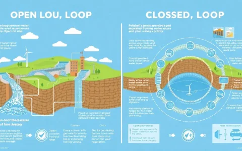 What are the differences between open-loop and closed-loop pumped hydro storage