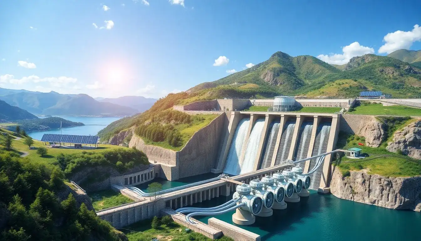 How does the efficiency of pumped hydro storage compare to other energy storage technologies